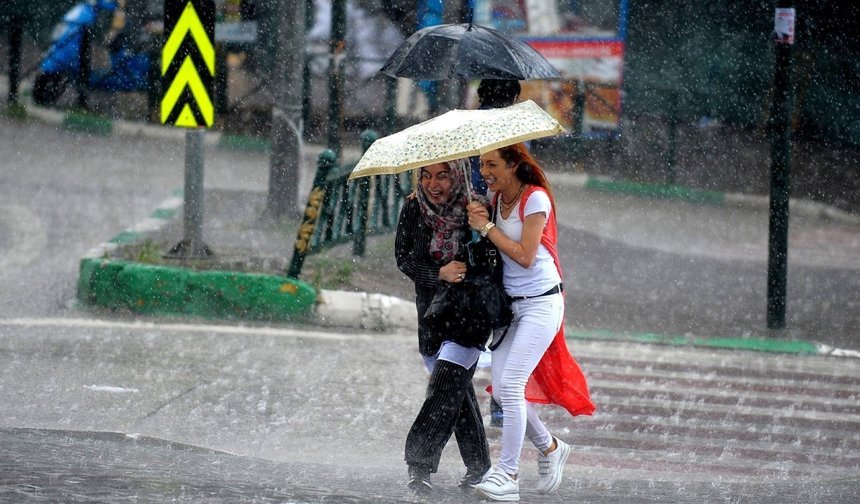 Erzincan ve Çevresi İçin Kuvvetli Yağış Uyarısı