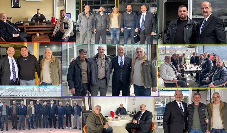 Süleyman Tan Galerici Esnafıyla Buluştu