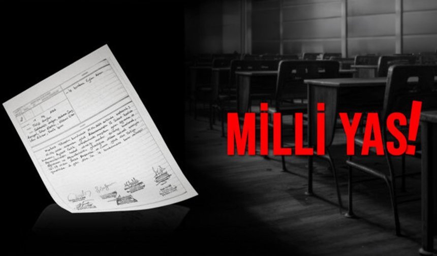 Türk Eğitim Sen'den Milli Yas ve Eylem Çağrısı