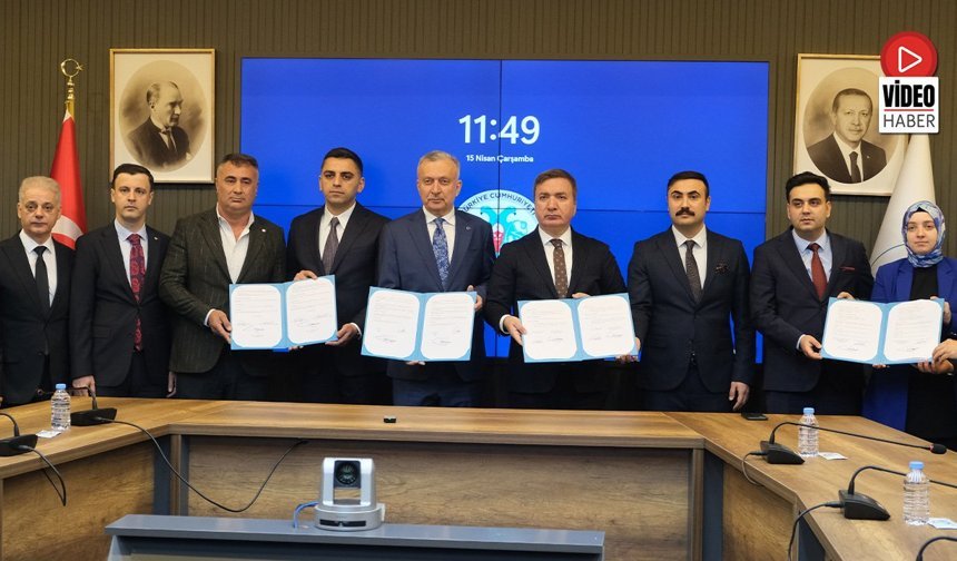 Erzincan’dan Türkiye’ye Örnek 4 Dev Protokol