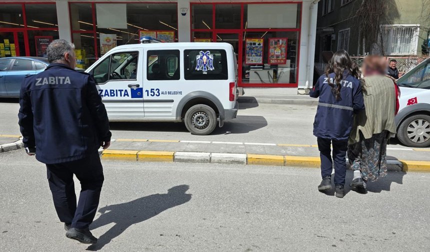 Erzincan’da Dilencilere Operasyon