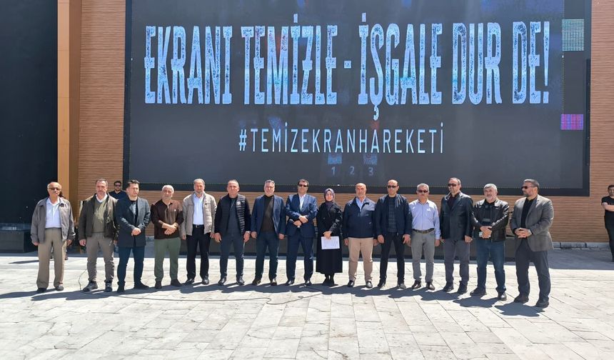Erzincan’da “Temiz Ekran Hareketi” İçin Ortak Ses