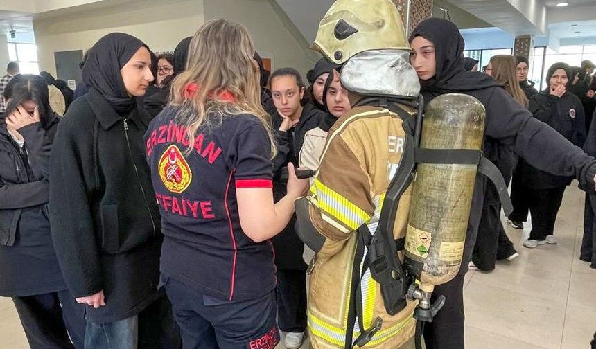 Öğrencilere İtfaiyecilik Mesleği Tanıtıldı
