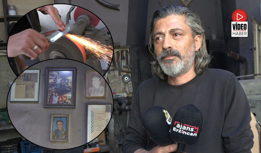 Erzincan'da Bıçaklar Bayrama Bileniyor