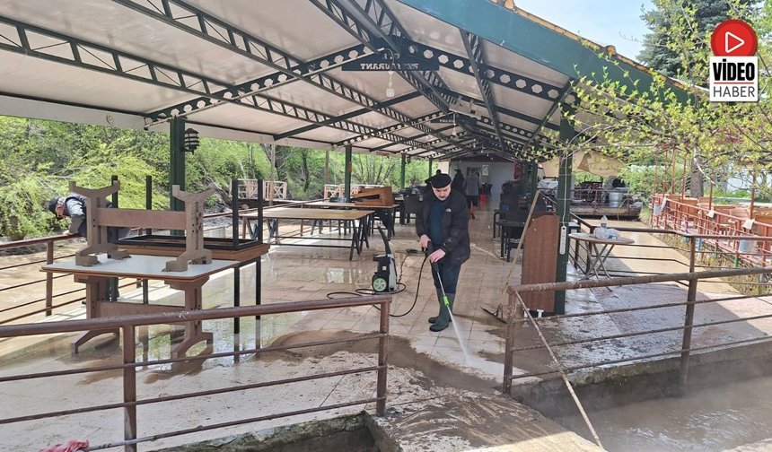 Çağlayan'da Sel Sonrası Kapsamlı Temizlik