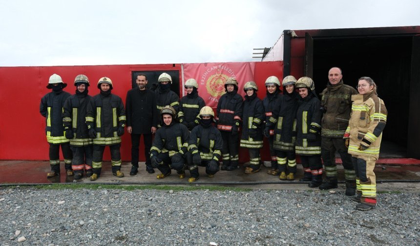 EBYÜ Öğrencilerine Uygulamalı İtfaiyecilik Eğitimi