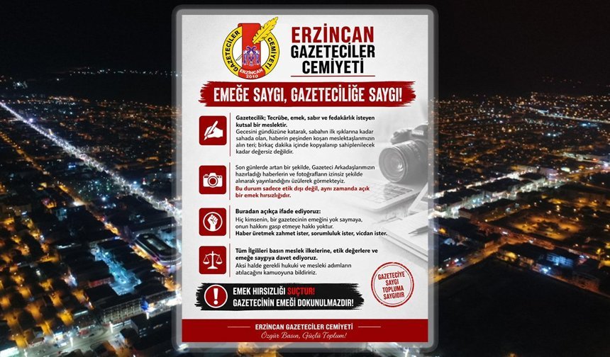 EGC'den Emeğe Saygı Çağrısı