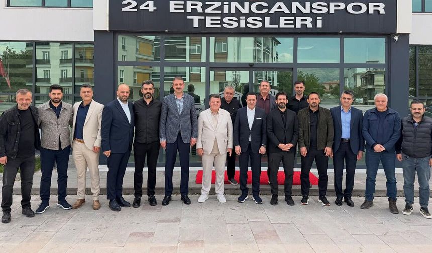 Erzincanspor Tesislerinde Bayramlaşma Buluşması