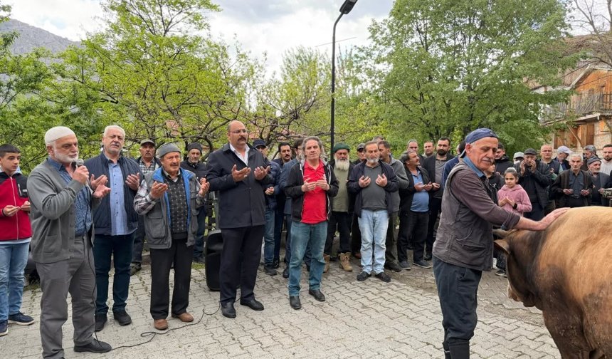 Kemaliye’de “Şükür Kurbanı” Geleneği Yaşatılıyor