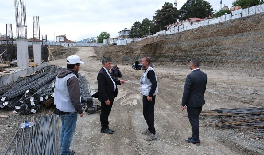 Merkez Çarşısı Kentsel Dönüşüm Projesinde Çalışmalara Devam