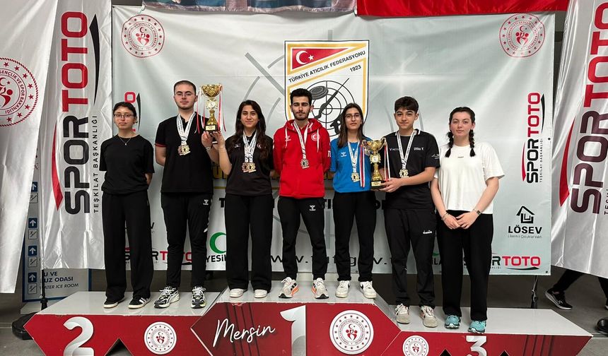 Havalı Sporlarda Erzincan Zirvede