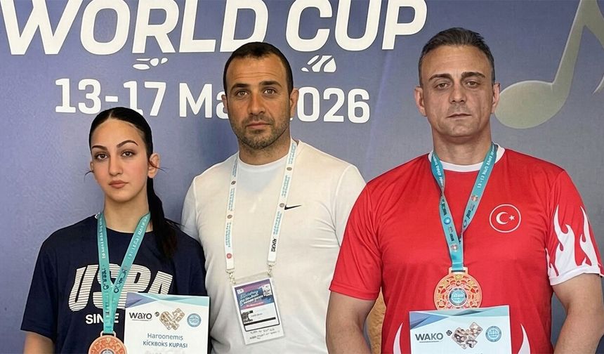 Erzincanlı Sporculardan Kick Boksta Dünya Dereceleri
