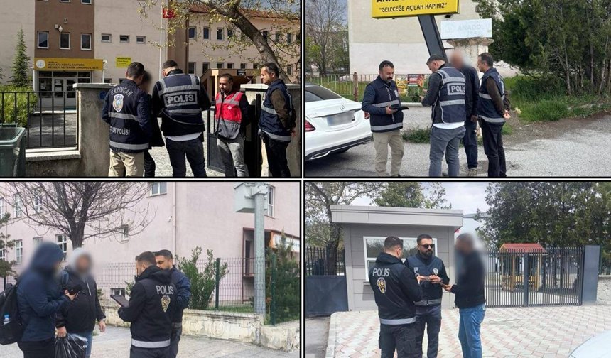 Erzincan’da Okul Çevresi ve Servis Araçları Denetlendi