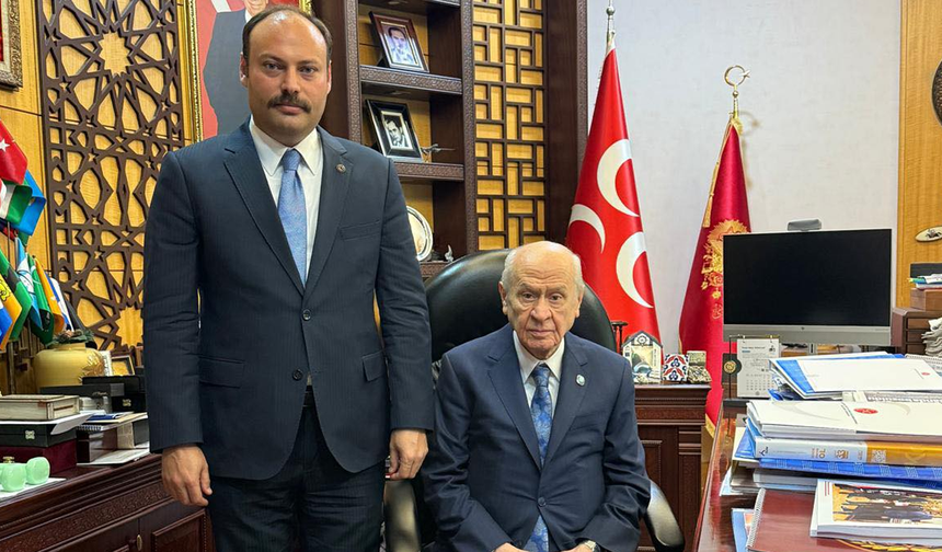 Başkan Özarslan'dan Bahçeli'ye Ziyaret