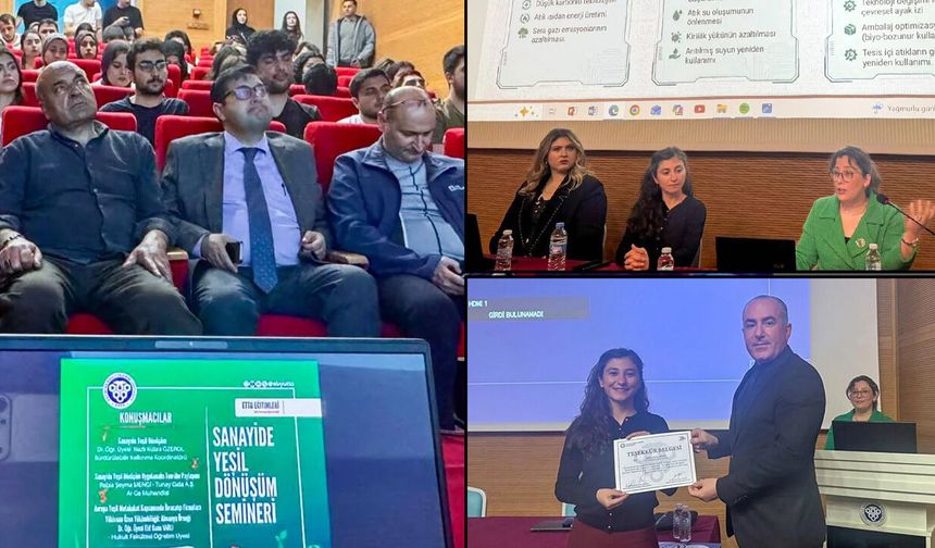 Erzincan’da Sanayide Yeşil Dönüşüm Semineri