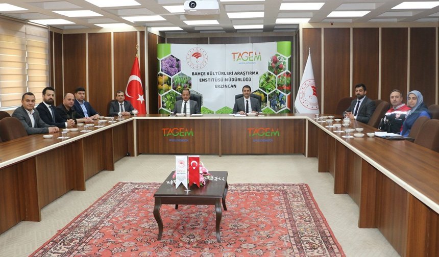 Erzincan'da Tarım Teşkilatları Koordinasyon Toplantısı Yapıldı