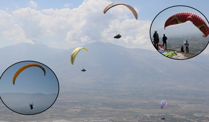 Erzincan Yamaç Paraşütünde Türkiye İkincisi Oldu