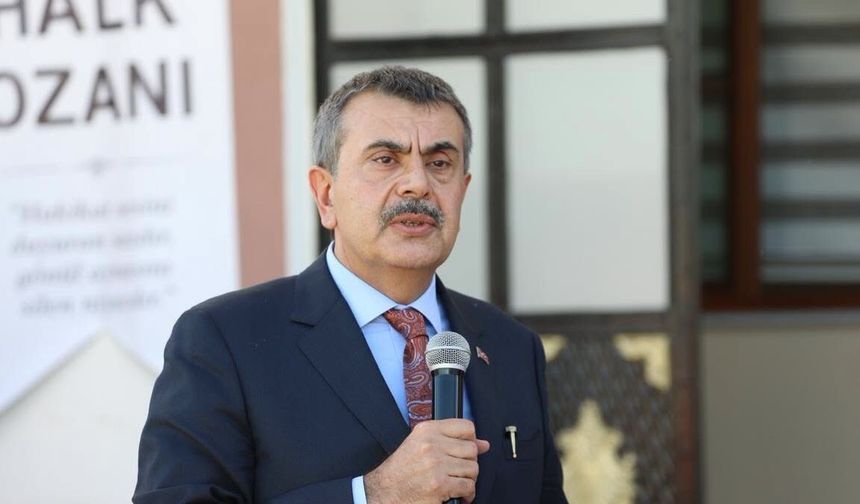Bakan Tekin: 'Derdimiz milletimizin birliği ve kardeşliğidir'