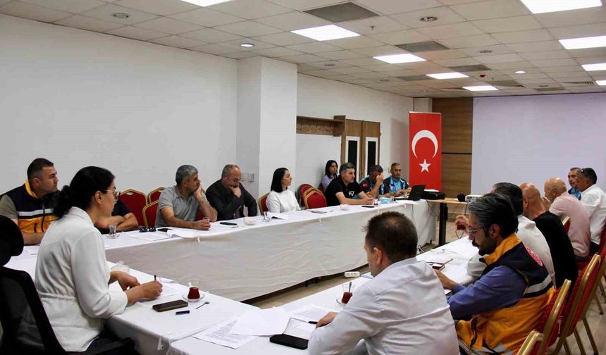 Erzincan’da Afet Anı İçin Sağlık Senaryoları Masaya Yatırıldı