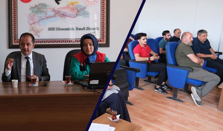 Erzincan'da Bitki Koruma Ürünleri Bayilerine B-Reçete Eğitimi Verildi