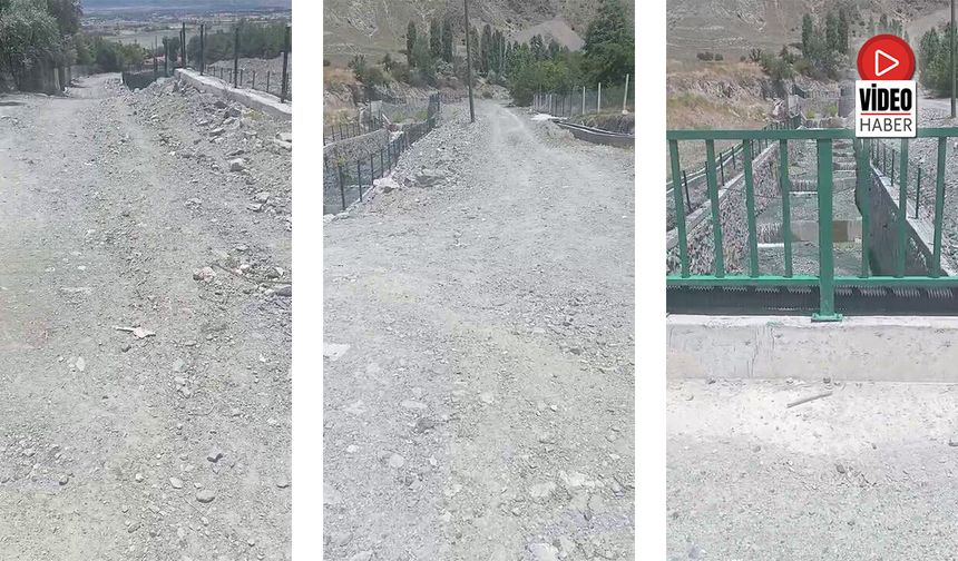 Başpınar Mahallesinde Yol Sorunu Had Safhada