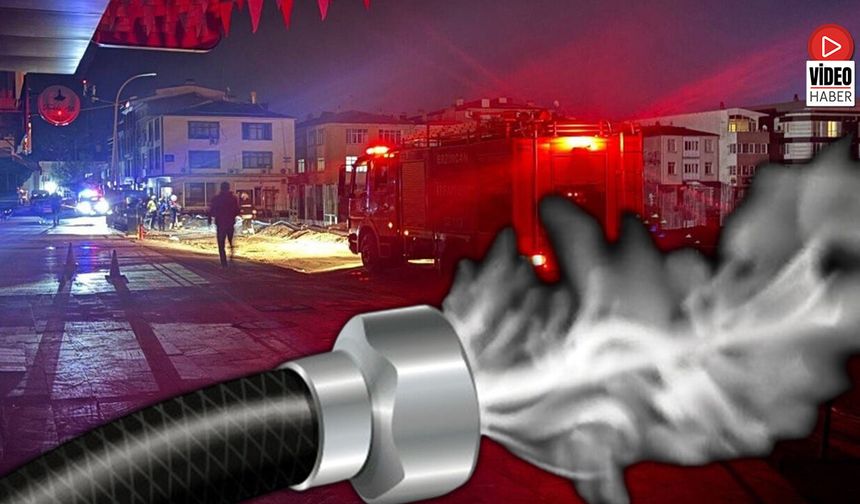Erzincan'da İnşaat Sahasında Doğal Gaz Sızıntısı Paniği