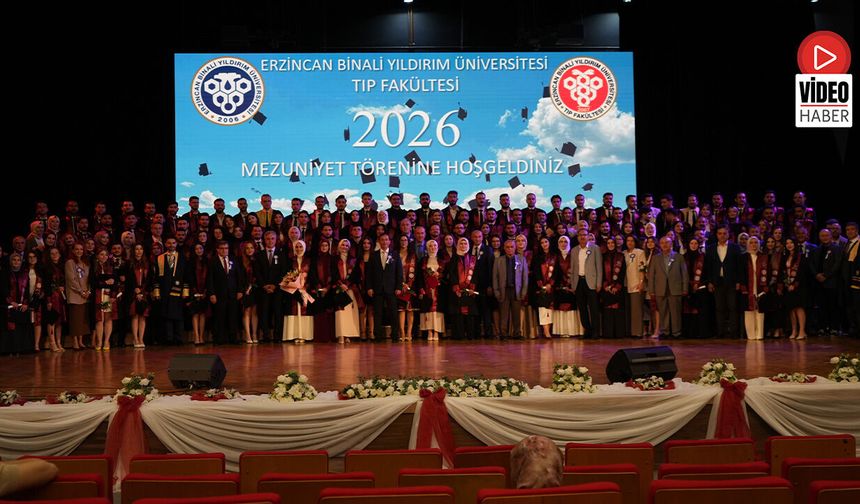 EBYÜ Tıp Fakültesinde Mezuniyet Coşkusu