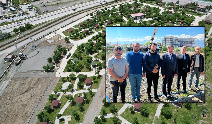 Esentepe Sosyal Tesisleri’nde Çalışmalar Hız Kesmeden Sürüyor