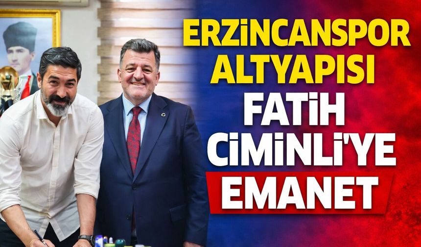 Erzincanspor Altyapısı Fatih Ciminli’ye Emanet