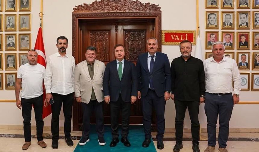 Erzincanspor Yönetiminden Vali Aydoğdu’ya Ziyaret