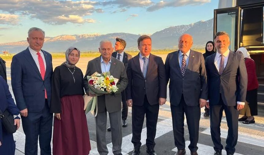 Binali Yıldırım Memleketi Erzincan’da Coşkuyla Karşılandı