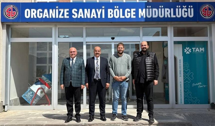 Süleyman Tan’dan Organize Sanayi Bölgesi’ne Ziyaret