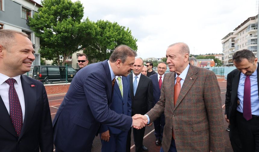 Cumhurbaşkanı Erdoğan'dan Genel Müdür Aksu'ya Teşekkür