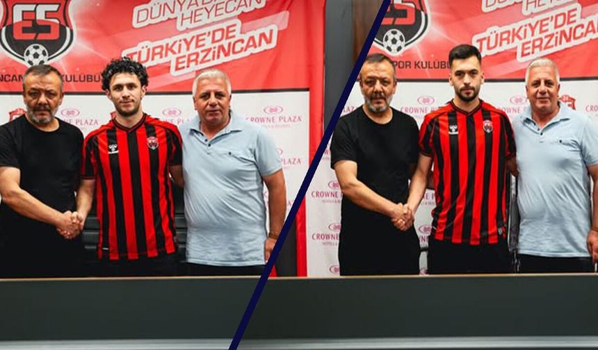 Erzincanspor’dan Çifte Transfer Hamlesi