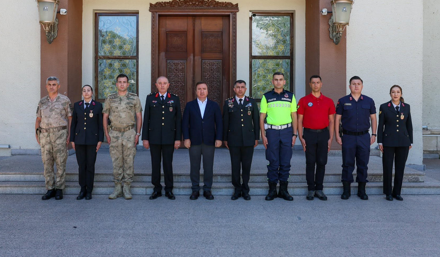 Vali Aydoğdu'dan Jandarma Teşkilatına Teşekkür
