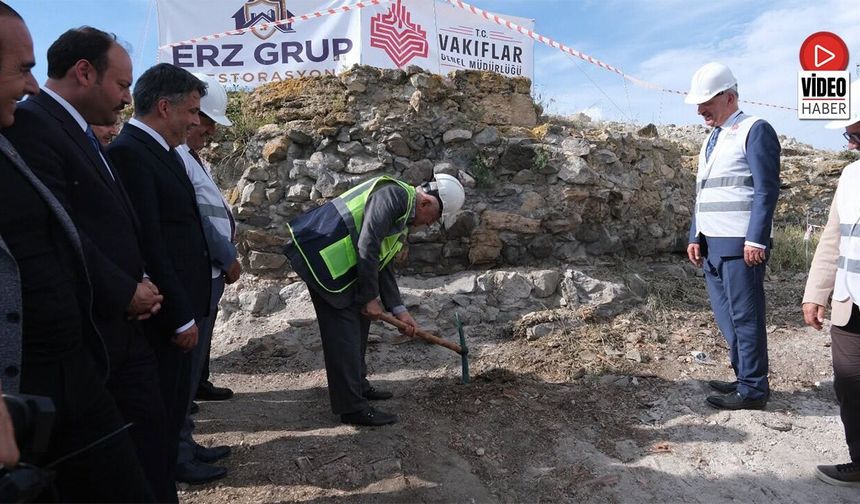Tarihi “Erzincan Arkeopark” Projesi’nde İlk Kazma Vuruldu