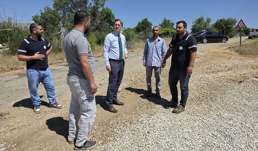 Kemaliye’de 16 Köy Yoluna Asfalt