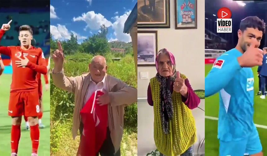 Kemah Huzurevi Sakinlerinden A Milli Takım’a Destek