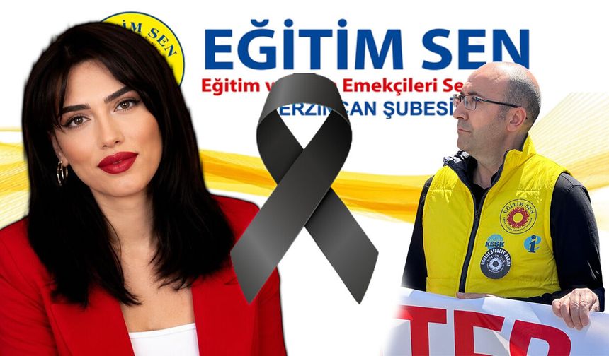 Kadın Öğretmenin Şüpheli Ölümüne Erzincan Eğitim Sen'den Tepki