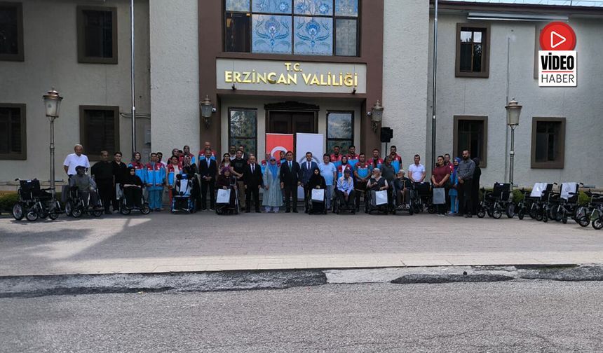 Erzincan’da Engeller Akülü Araç Desteğiyle Aşılıyor