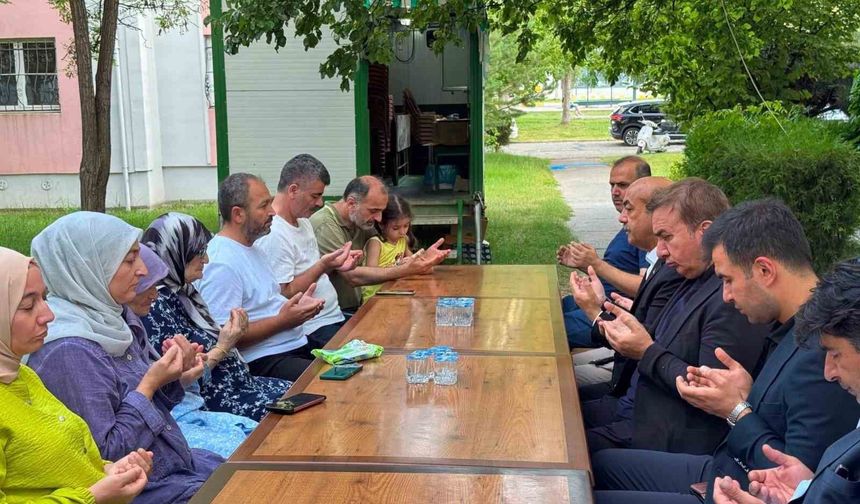 Vali Aydoğdu, Baştürk Ailesine Başsağlığı Diledi