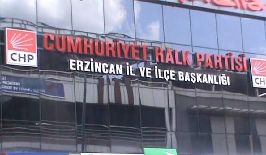 Erzincan CHP'de İstifa Furyası