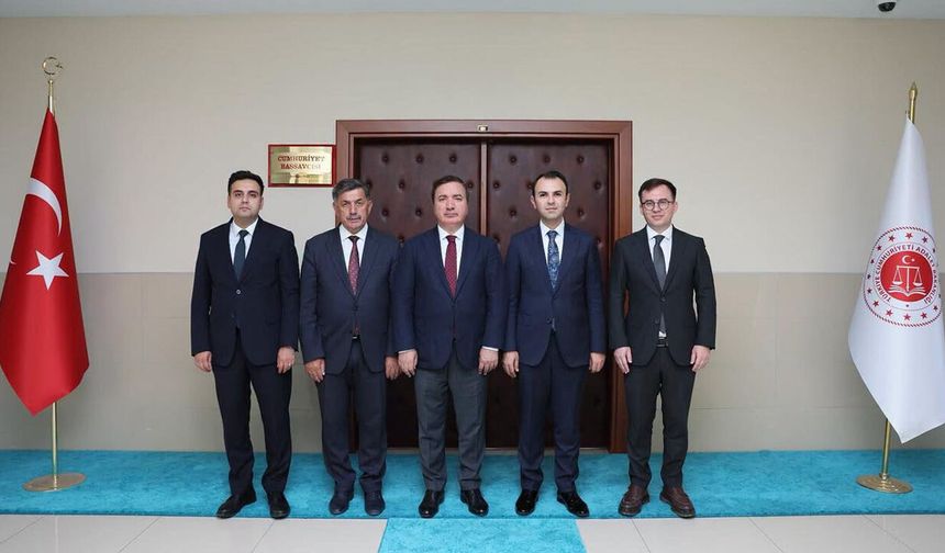 Erzincan Protokolünden Başsavcı Avcı'ya Ziyaret