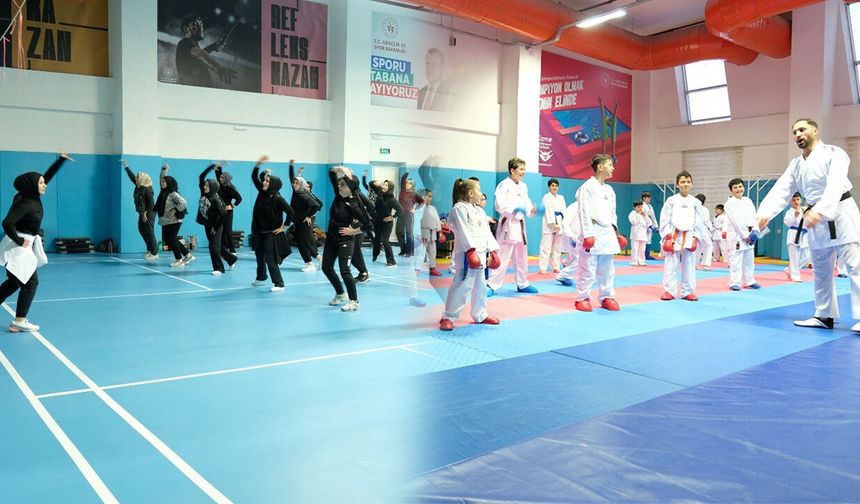 GSB Yaz Spor Okulları'na Demirkent'te Bin 516 Sporcu Katılıyor