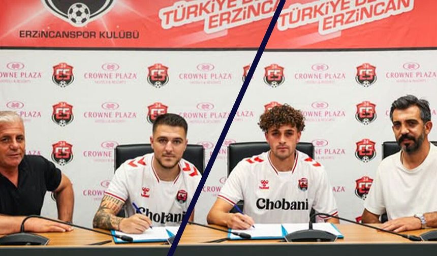 Erzincansporda İki Yeni Transfer Daha