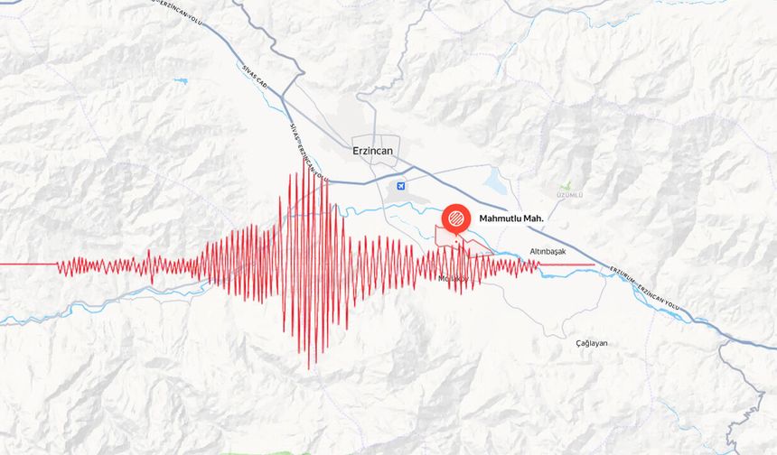 Erzincan'da Deprem; 3.1