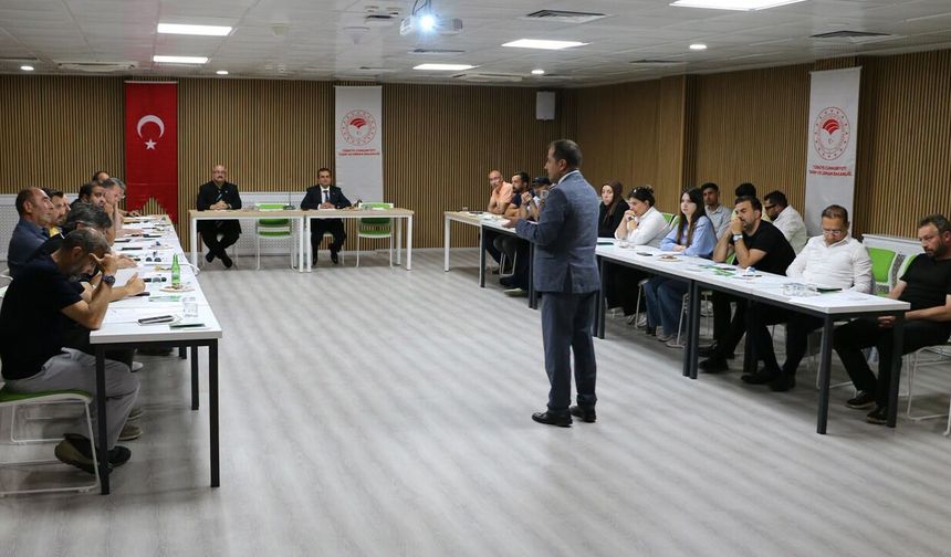 Erzincan'da Seracılık Çalışmaları Değerlendirildi