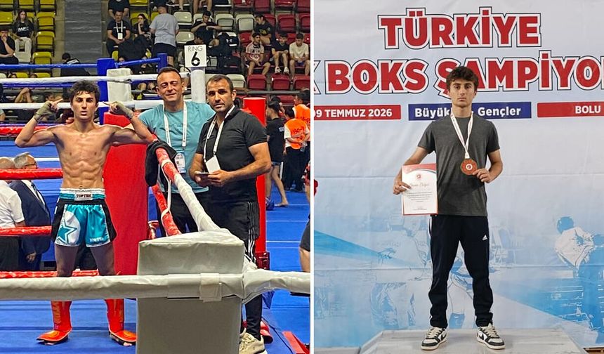 Erzincanlı Sporcu Türkiye Şampiyonu Oldu