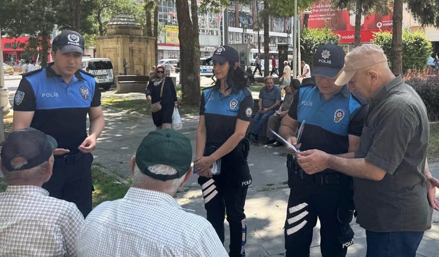 Dolandırıcılığa Karşı 120 Vatandaşa Bilgilendirme