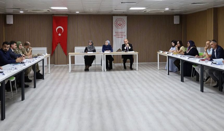 Erzincan'da Kadına Yönelik Şiddet Toplantısı